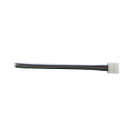 Napájací konektor pre RGBW LED pásiky 10mm 5pin jednostranný 12-24V DC 3A