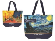 V Van Gogh Terrace Starry Night Lunch Bag