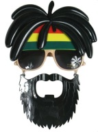 OKULIARE + fúzy RASTAMAN RASTA REGGAE JAMAICA FOTO
