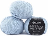 YarnArt Unikátna priadza IMPERIAL MERINO 100% merino vlna 3339 modrá