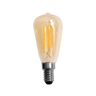 LED žiarovka na sviečku E14 S38 4W AMBER
