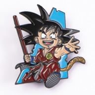 Kovový rozprávkový špendlík Dragon Ball z kovu Goku