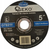 KOVOVÉ OCELOVÉ REZNÉ KOTÚČE 125x1,0 INOX PREMIUM