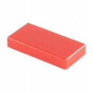 Lego dlaždice 1x2 ČERVENÉ 1ks 3069b 306921 N