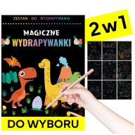 Škrabacia hra MAGIC SCRATCH, omaľovánky na výber