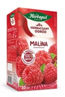 Čajový záhradný čaj 20 vrecúšok, malinový
