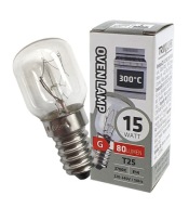 Žiarovka do rúry Žiaruvzdorná T25 15W E14 300°C 230V TR
