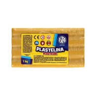 Plastelína 1kg svetlohnedá Astra
