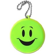 REFLEXNÝ PRÍvesok na kľúče s retiazkou REFLEXNÝ EMOJI SMILE EMOTE