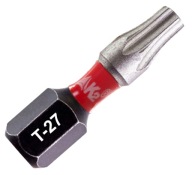 Nárazová špička bitov pre K2 Impact TX27 TORX T-27 S2 skrutkovač T-27 S2 25mm