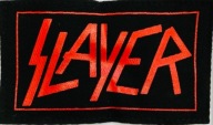 SLAYER (284) zlatá thrash metalová nášivka