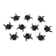 KONFETTI TINY SMALL SPIDER HALLOWEEN 10 ks