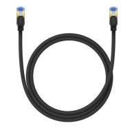 BASEUS RÝCHLE SIEŤOVÝ KÁBEL kat. 7 10Gbps Pletený INTERNETOVÝ KÁBEL 1m