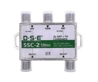 TV-SAT SUPER SSC-2 2x SAT + POZEMNÝ TV KOMBINÁTOR