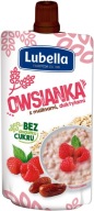 Lubella Mousse z ovsených vločiek s malinami a datľami 100g