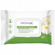 CLEANIC vlhčený toaletný papier Harmanček 40 ks