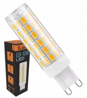 LED žiarovka G9, silná 10W, studená biela, 6000K
