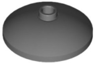 LEGO DISK 3X3 - TMAVOSIVÝ Č. 43898 - 2 KS.