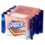 Oblátkový snack minis mlieko a orechy 5*25g