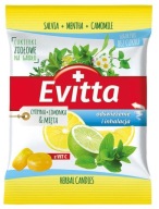 Evitta cukríky bez cukru citrón limetka mäta