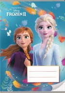 Štvorcový zápisník A5, 32 strán FROZEN Land of Ice e
