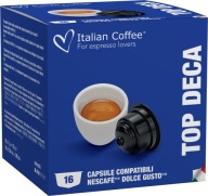 Dolce Gusto IC Top Deca kapsuly bez kofeínu 16