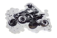 NÁLEPKA ŠTVORKOLKY ŠTVORKOLKA 10 x 9,1 cm