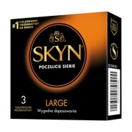 Unimil Skyn ​​​​LARGE nelatexové kondómy 3 ks