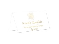 Personalizované vizitky 15 ks Communion Place cards
