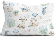 OBLIEK NA VANKÚŠ 40x60 cm BAVLNA 100% JASIEK BABYMAM Zips