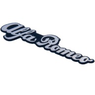 ZNAK ALFA ROMEO ODZNAK NÁVOD 50x12mm KOV