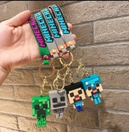 MINECRAFT 3D PRÍvesok na kľúčenky PRÍvesok na kľúče