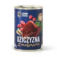 John Dog Berry Line Zverina s malinami 400g