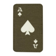M-TAC ACE OF SPADES FLUOR VELCRO NÁŠIVKA ZNAKU