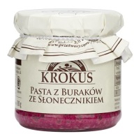 Cviklová pasta so slnečnicovými semienkami 180g KROKUS