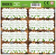 Samolepky Samolepky na notebook Hra Minecraft BackUP NNZB4A68