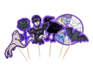 HALLOWEEN CUPPY PIKERS Streda 6 ks