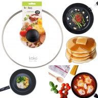 TEPLOTOLNÁ SKLENENÁ KRVÍČKA NA HRNEC 28CM