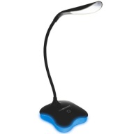 STOLNÁ LAMPA MIMOSA ČIERNA LED