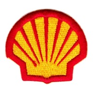 Vyšívaná termo lepiaca náplasť SHELL