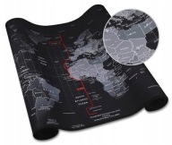 PODLOŽKA POD MYŠ VEĽKÁ 80x30 mapa sveta