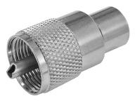 Zástrčka UHF/UC1 50Ohm naskrutkovaná na kábel H-1000