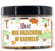 MIX KARAMELOVÉ ORECHY 200g Oriešky pražené v karamelovej kvalite