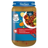 GERBER Guláš so zeleninou, hovädzím mäsom a zemiakmi