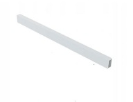 VNÚTORNÉ ŠTVORCOVÉ PRIECNÉ ZÁBRADLIE GTV AXIS PRO 1200 MM BIELA
