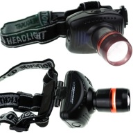 LED ČELOVÁ LAMPA, VÝKONNÁ, PRAKTICKÁ