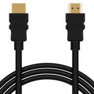 KÁBL HDMI FULL HD UHD 4K 3D VYSOKORYCHLÝ KÁBEL PREMIUM DEKODÉR 1,5M