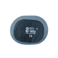 Tech 40mm/30mm T-16BK hadicová záplata - 1 ks