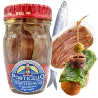ANCHOISOVÉ FILETY V slnečnicovom OLEJI 78g PORTICE