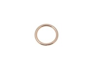 Krajčírsky kruh 20/3 mm Zlatý 10 ks
